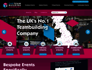 teambuilding.co.uk screenshot