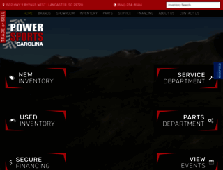 teamcarolinapowersports.com screenshot