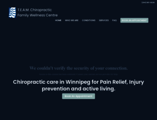 teamchiro.ca screenshot