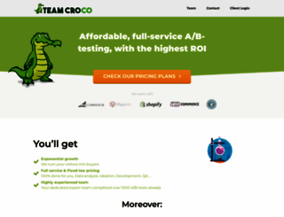 teamcroco.com screenshot