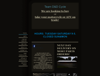 teamdanddcycle.com screenshot