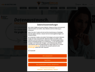 teamdrive.com screenshot