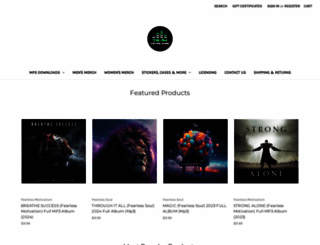 teamfearless.com screenshot