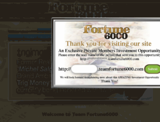 teamfortune6000.com screenshot