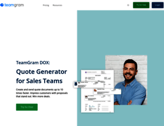 teamgram.com screenshot