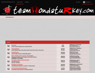 teamhondaturkey.com screenshot