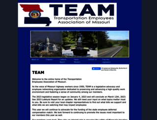 teamissouri.com screenshot