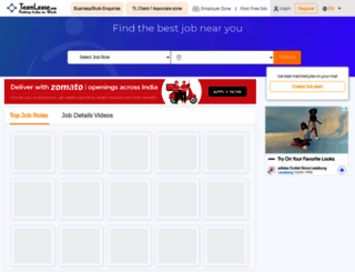 teamlease.com screenshot