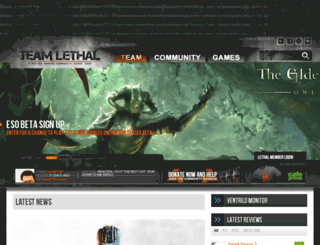 teamlethal.net screenshot