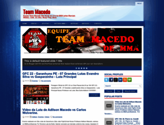 teammacedo.blogspot.com.br screenshot