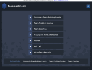 teammuster.com screenshot
