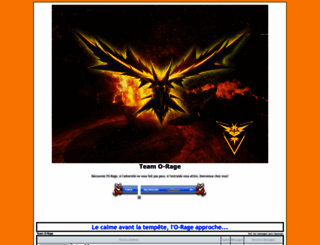 teamo-rage.forum-actif.net screenshot