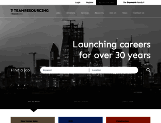 teamresourcing.co.uk screenshot