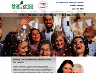 teamsenior.org screenshot