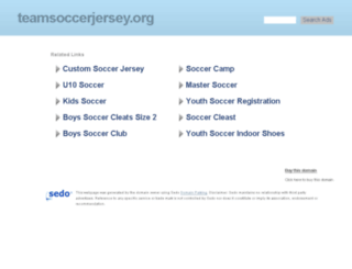 teamsoccerjersey.org screenshot