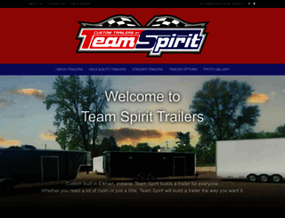 teamspirittrailers.com screenshot
