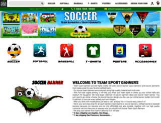 teamsportbanners.com screenshot