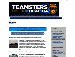 teamsters174.net screenshot