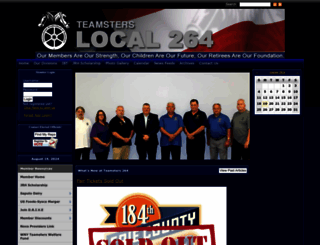 teamsters264.org screenshot