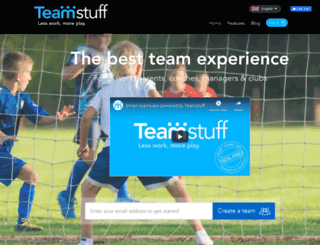 teamstuff.com screenshot