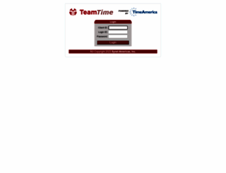 teamtime.taserver.com screenshot