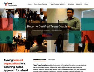 teamtransformation.com screenshot