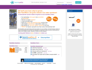 teamwebs.nl screenshot
