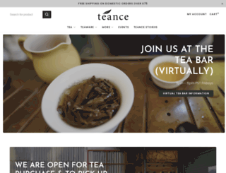 teance.com screenshot