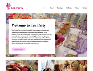 teaparty.uk.com screenshot