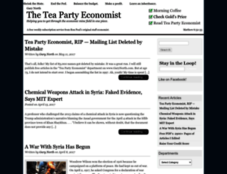 teapartyeconomist.com screenshot