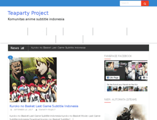 teapartyproject.net screenshot