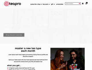 teapro.co.uk screenshot