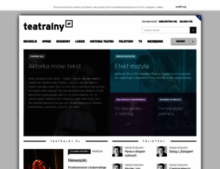teatralny.pl screenshot