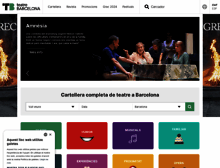 teatrebarcelona.com screenshot