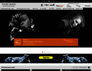 teatromayor.org screenshot