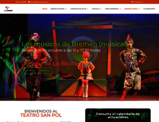 teatrosanpol.com screenshot