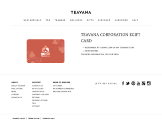 teavana.cashstar.com screenshot
