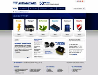 tec-automatismes.com screenshot