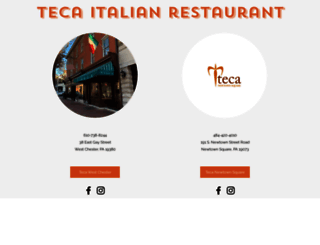 tecarestaurants.com screenshot