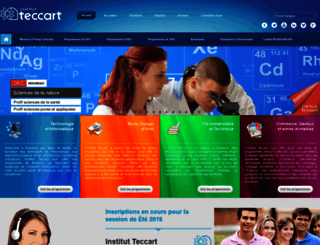 teccart.qc.ca screenshot