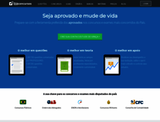 tecconcursos.com.br screenshot