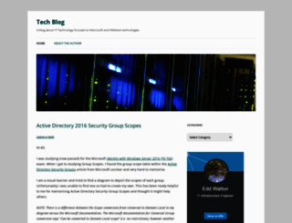 tech-blog.co.uk screenshot
