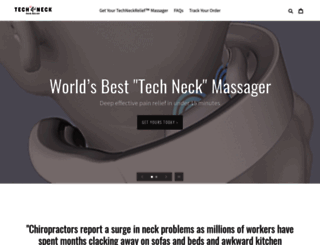 tech-neck-relief.myshopify.com screenshot
