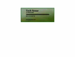 tech-sense.com.au screenshot