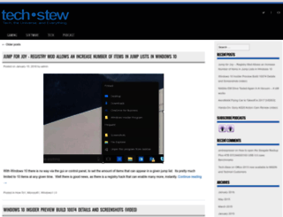 tech-stew.com screenshot