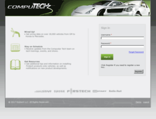 tech.compustar.com screenshot