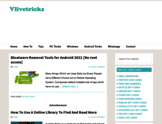 tech.vlivetricks.com screenshot