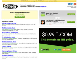 tech2live.com screenshot