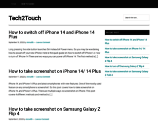 tech2touch.com screenshot