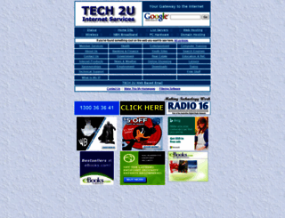 tech2u.com.au screenshot